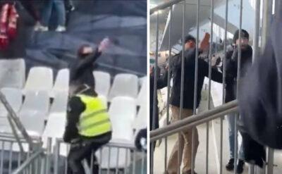 Fransa Kupası karıştı! Pankart kavgası