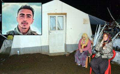 Çadırkentteki şehit ailesi Türkiye’nin yüreğini dağladı